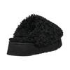 UGG Suede Versatile Fashion Open-Toe Slippers Women Slippers Black 1133171-BLK