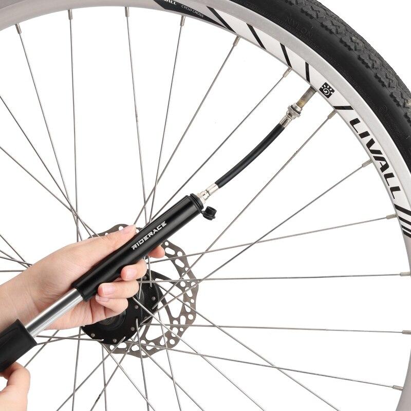 Портативный мини-насос для велосипеда Schrader Presta Valve MTB для накачивания шин шоссейного велосипеда Ручной насос для накачивания мячей с иглой и шлангом Аксессуары для велосипедистов