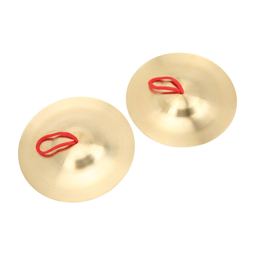 Crash Cymbal Латунный ударный инструмент Пара обучающих инструментов Игрушка для детей и взрослых