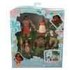 Mattel Disney Princess Moana Story Book Set 4 Mini Dolls с Mini Figures Dress Up Play для детей от 3 лет и старше Multi HLW90 Doll/Double Play/Pretend