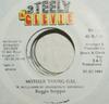 7-дюймовая пластинка REGGIE STEPPER - Mother Young Gal NONE Steely & Clevie 1991 Ямайка Регги, Ска и Даб Б/У