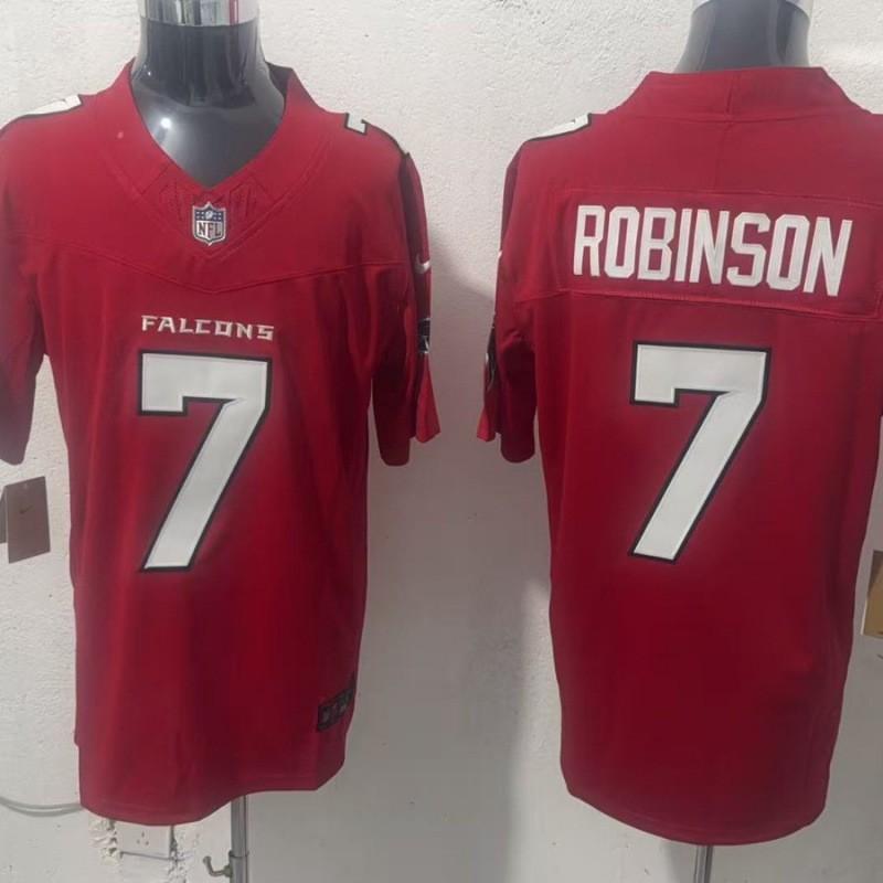 Mens Cotton Football Jersey Michael Penix Jr Atlanta Falcons NFL Style Sports Apparel Wear