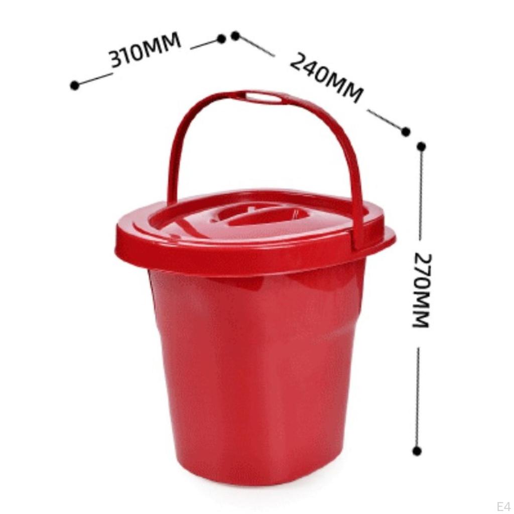 Ночной горшок контейнер для мочи удобный в использовании прочное устойчивое основание комод ведро горшок для помещения