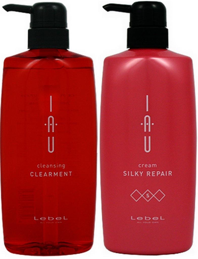 Lebel Io Очищающий крем Clearment 600 мл Крем Silky Repair 600 мл &
