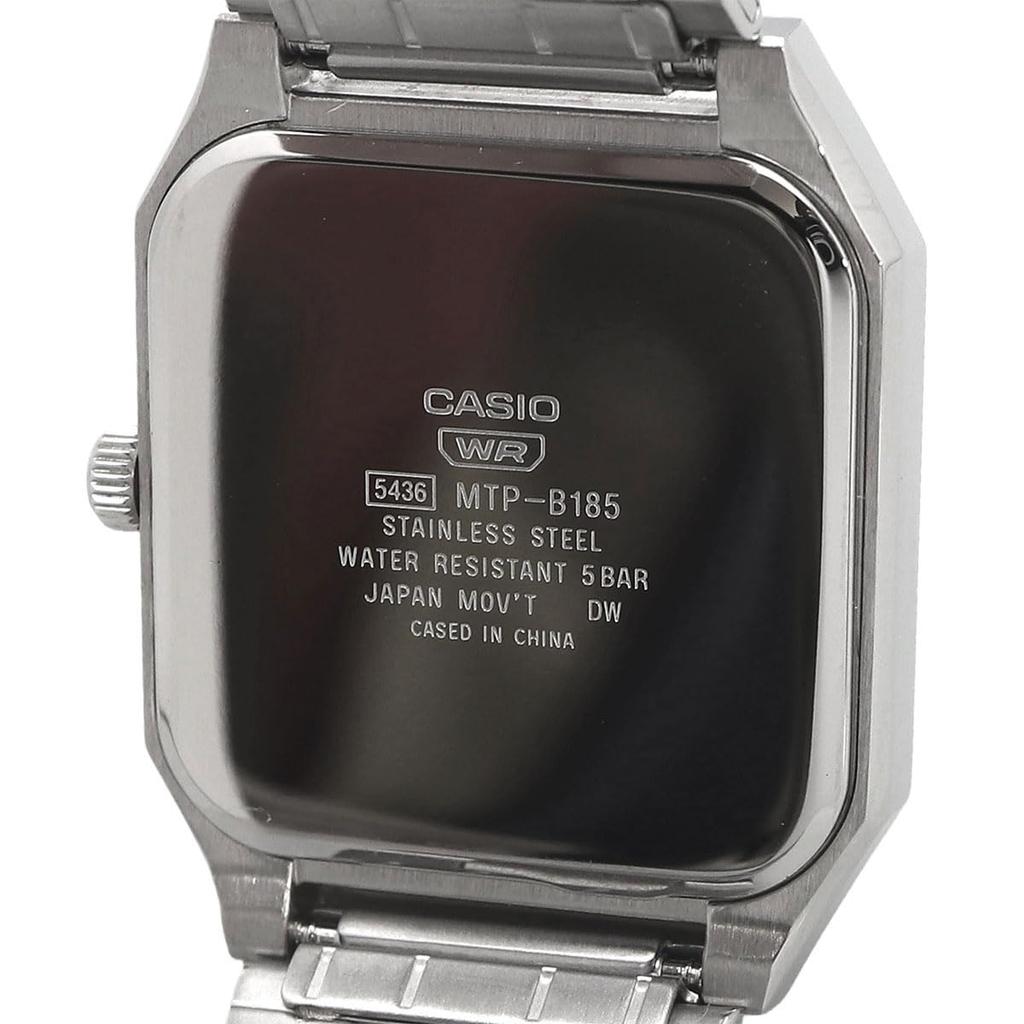 CASIO STANDARD Analog Quartz Men's Watch MTP-B185D-2A1V Navy Overseas Model
