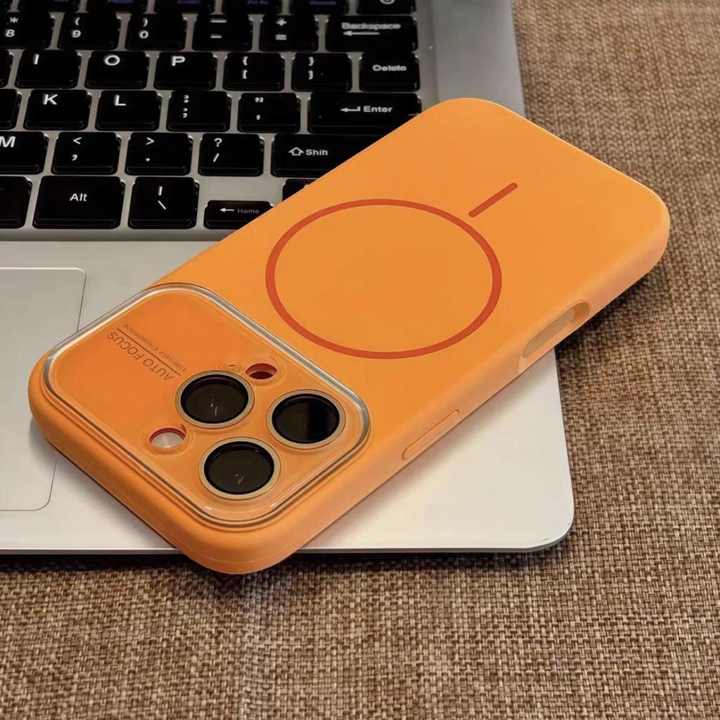 Стандартный продукт, совместимый с чехлом для Apple iPhone 17 Air Phone Case 13/14/15/16, Большое окно, iPhone 15 Pro, Жидкое магнитное закрытие
