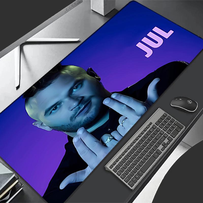 Игровой коврик для мыши Jul rapper Theme Premium, нескользящий, с прошитыми краями, прочный резиновый материал, для рабочего стола и игр, отличный подарок