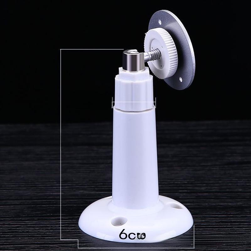 Белый настенный универсальный кронштейн для камеры с маленькой вращающейся головкой