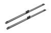BOSCH A843S Flat Wiper Blades for Imported Aero Twin Models 550mmX2 Cars, Only,