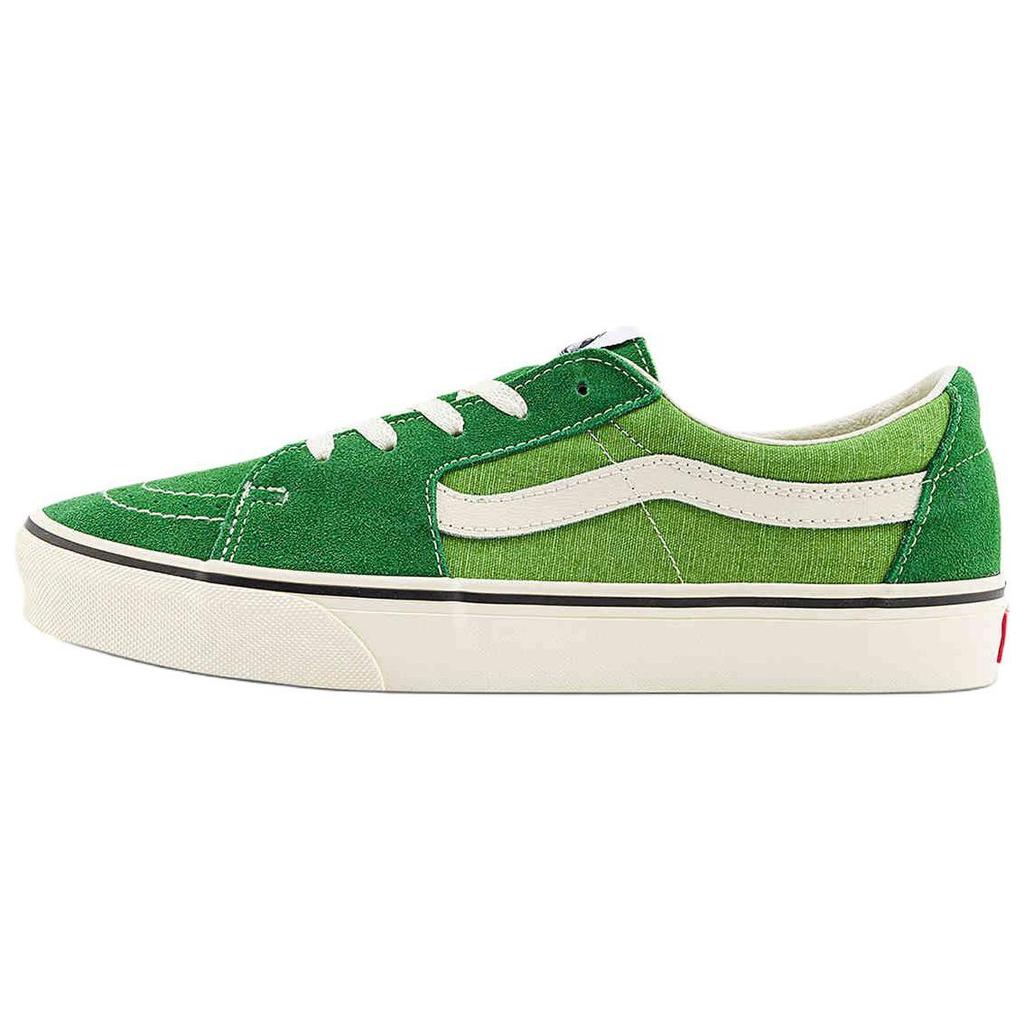 Vans Sk8 Low Simple Retro Comfortable Versatile Low-Top Skate Shoes Unisex Sneakers Green VN000BVXCG3