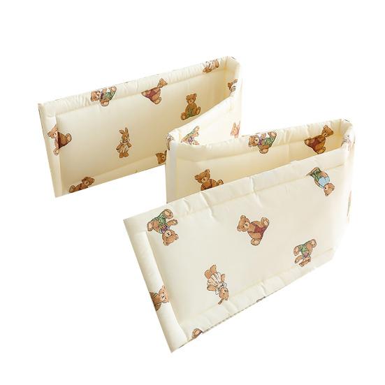 Универсальный бортик для детской кроватки, мягкая защита, дышащий, для детской кроватки, хлопковая набивка, бортик кроватки, боковая стенка манежа, боковая кровать