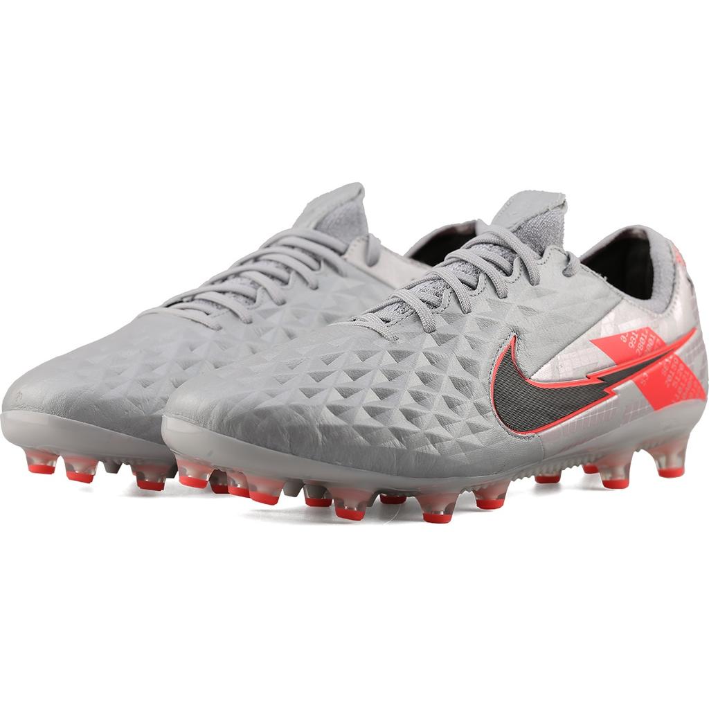 Nike Tiempo Legend 8 Elite AG Pro 'Metallic Grey Crimson' Men's CW0599-906