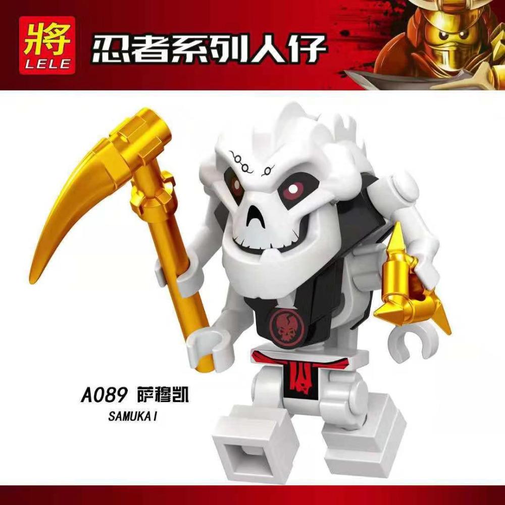 Samukai With Weapons Building Blocks Figure Best Gift Baby Toys