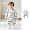 Thermal Cotton Baby Sleep Sack Zip Anti-Kick Soft Seamless 50g Filling Infant Toddler