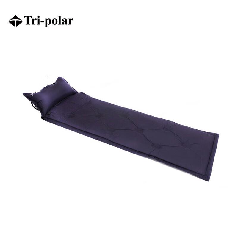 Надувной одноместный туристический коврик Tri-polar TP1102 с возможностью соединения