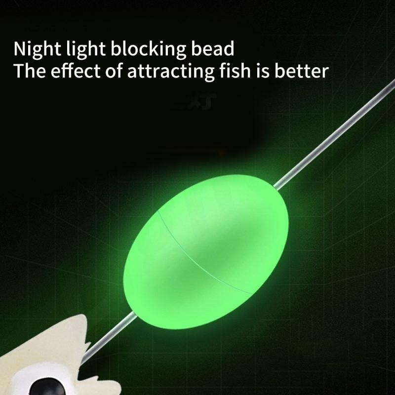 Glow Fish String Hook Fishing Baits Hook for Saltwater Sabiki Rig with Glow Beads Fishing Baits Lures Rig