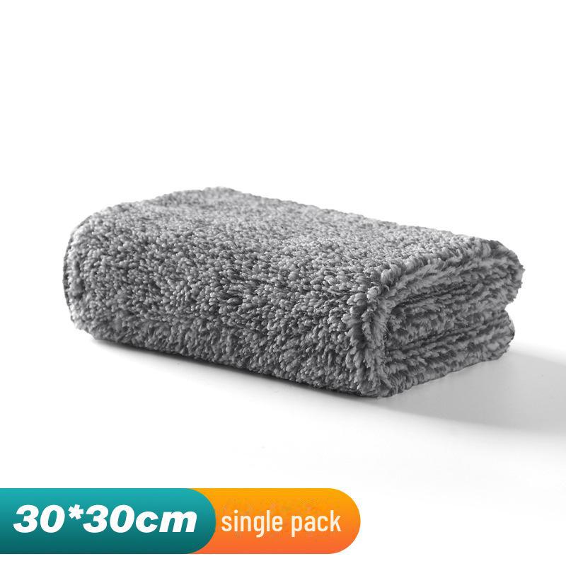 Японское бамбуковое угольное полотенце для мытья посуды - плотная, впитывающая воду, антипригарная салфетка из микрофибры