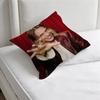 JJamie CCampbell  BBower Fashion Square Pillow Case Durable Throw Pillow Cover for Sofa Couch Chair