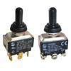DPDT Toggle Switches with Sheath for Electrical Equipment KEDU HY29D 6 Pins Tab M3.5 Screw