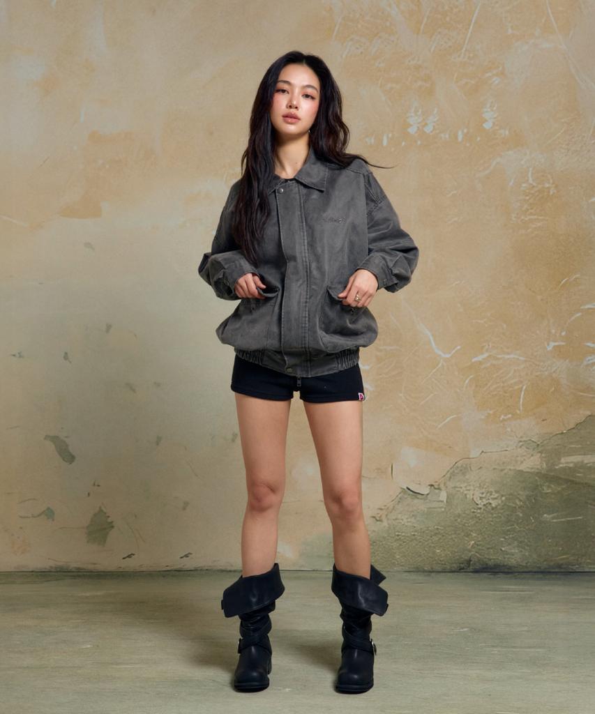 CONY Callout Washed Jacket / Grey