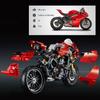 Высокотехнологичные совместимые с мотоциклом Ducatis Panigale игрушки строительные блоки модель мотоцикла игрушки для детей рождественский подарок