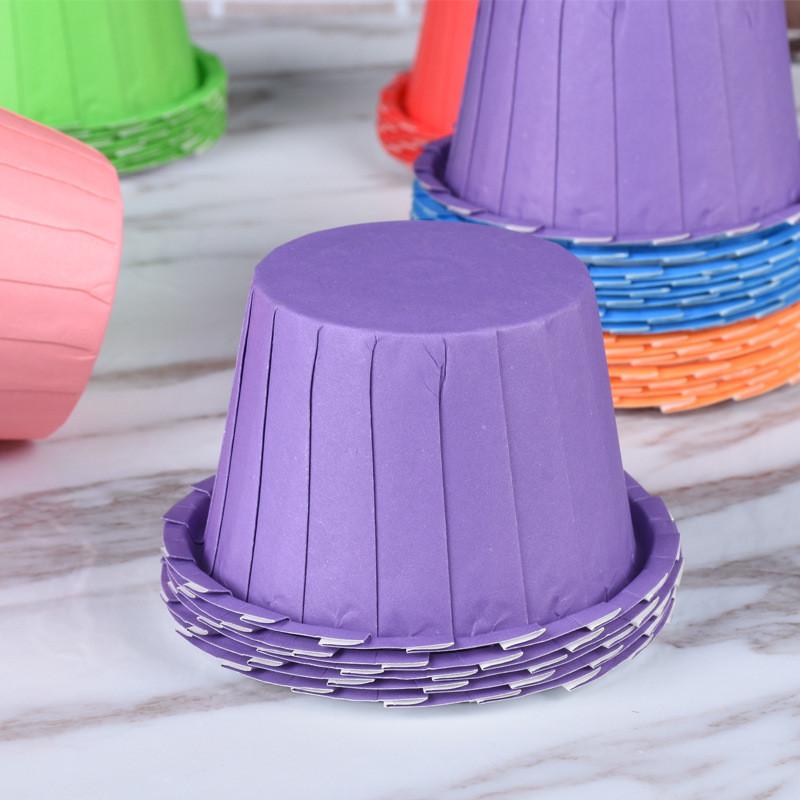 50 шт. бумажные стаканчики для кексов-тюльпанов, флип-топ, новогодний поднос для вечеринки, инструменты для выпечки, кухонные принадлежности