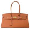 Horizontal 40cm Top Layer Cowhide Leather Women's Bag Large Capacity Handbag High-end Commuting Versatile Crossbody