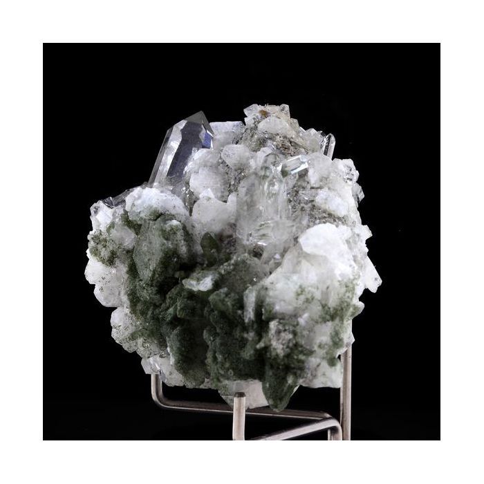 Pierres et Minéraux. Albite + Quartz. 245.0 ct. Massif des Grandes Rousses, Oisans, France.