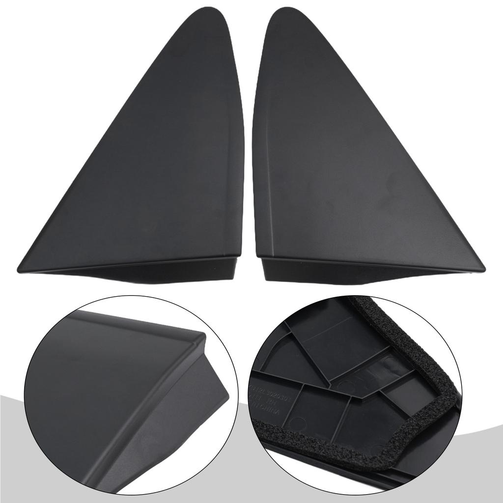 2 шт. Накладка на треугольное зеркало для Toyota Yaris 2012-2014, наружная левая и правая крышка угла зеркала заднего вида, декор 60117-0D111