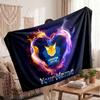 Leicester City Personalized Fleece Blanket With Football Logo, Custom Name Text Soft Warm Home Throw Blanket