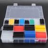 580 Pcs Insulation Shrinkable Tubes Assortment Shrink Ratio 2:1 Wire Cable Sleeve  Electrician