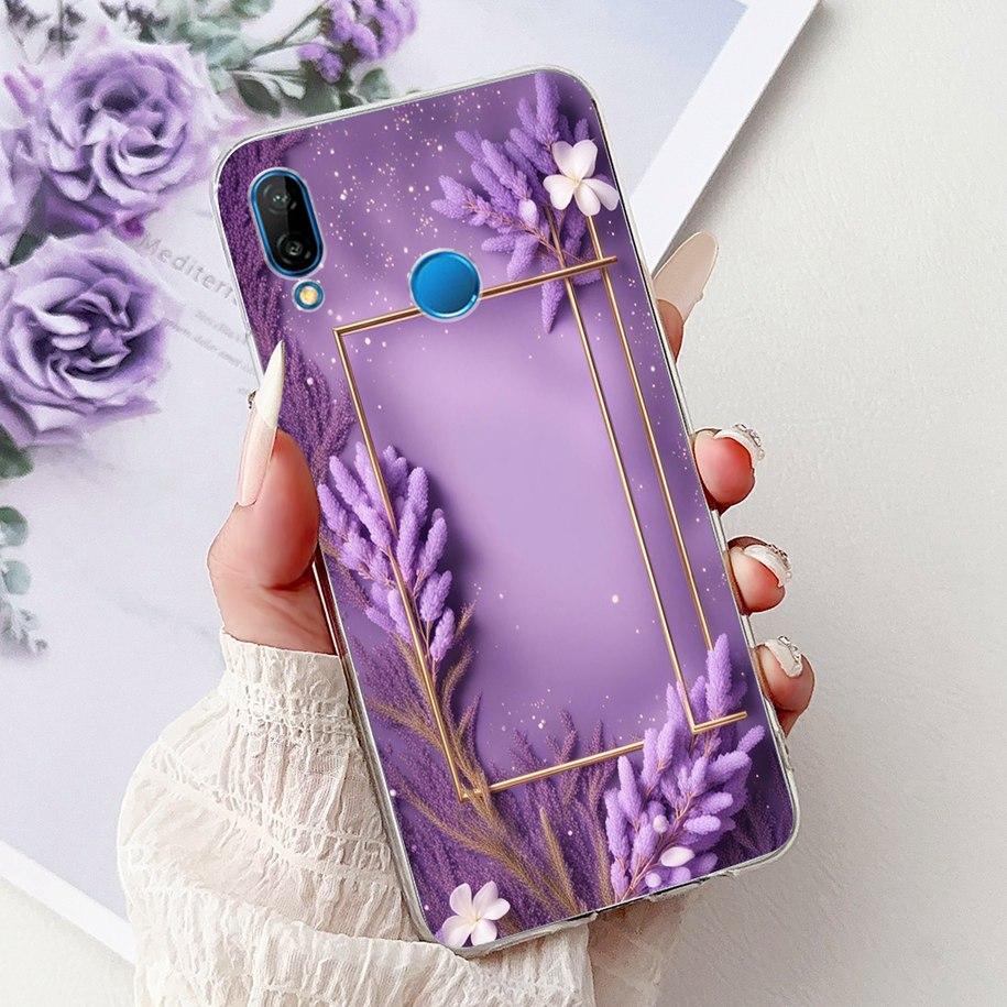 Для чехла Huawei P20 Lite Чехол для телефона ANE-LX1 ANE-LX2 ANE-LX3 Прозрачный Funda Крутой Мультяшный Чехол на Huawei P20Lite Nova 3e Capa