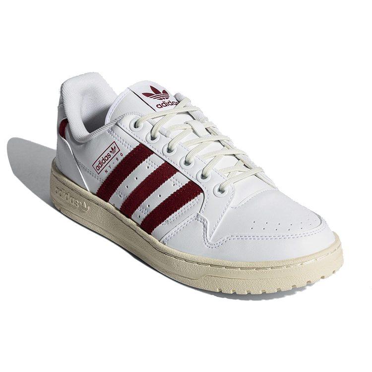 adidas Originals NY 90 Полоски Кожаные Нескользящие Износостойкие Нескользящие Износостойкие Низкие HQ4271