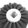 Abrasive Wire Polisher, Wire Drawing Wheel Brush, for Deburring and Polishing Wood Furniture, High-Density Abrasive Wire, Rust-Resistant, Acid-Resista