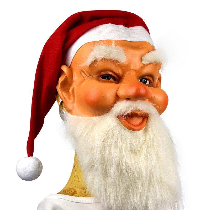 Santa Claus Mask for Christmas Parties and Role-Playing