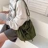 Сумка через плечо на шнурке Простая модная сумка Универсальная сумка Нейлоновые сумки