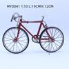 1:Креативная модель велосипеда из сплава в масштабе 10 с подвижными колесами и функцией тормоза