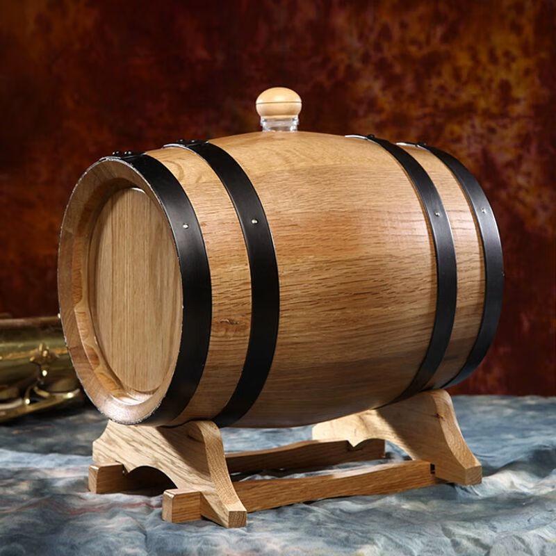 Solid Oak Wine Fermentation Barrel