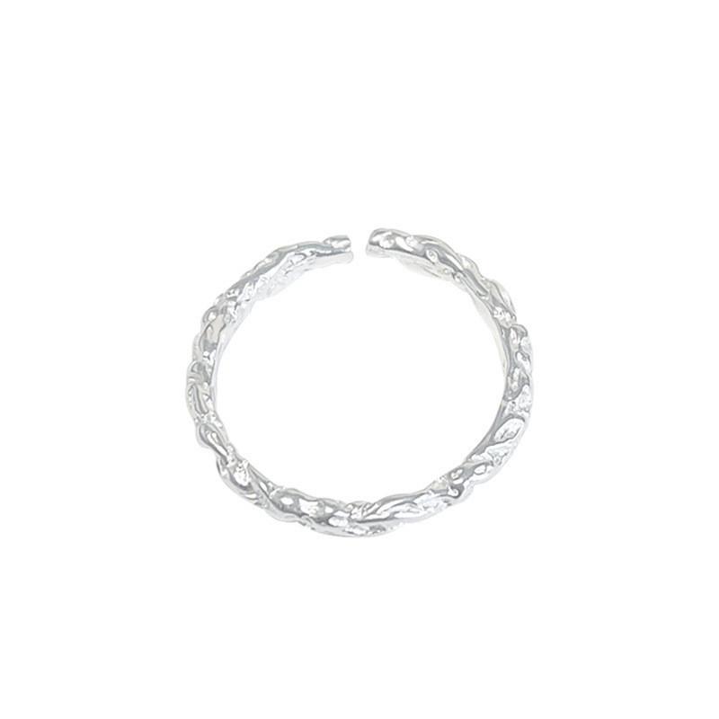 Stylish Minimalist Geometric Copper Ring For Women Ins Luxury Design 2023 Spring