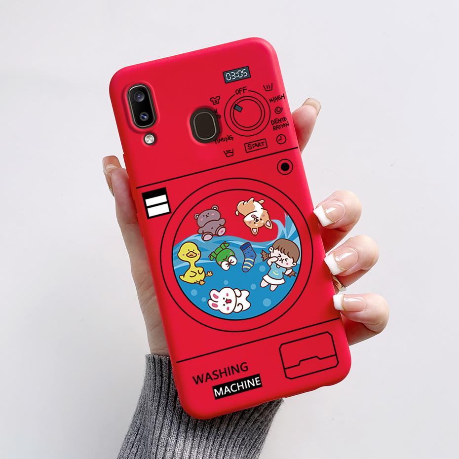 Чехол для Samsung Galaxy A20 A20e A20s Стильный Расписной Мягкий ТПУ Чехол для Телефона для Samsung A20 A 20 20s 20e A205 A202 A207 Обложка