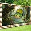 2D plane 1 piece - Fantasy Jungle Giant Fish Theme