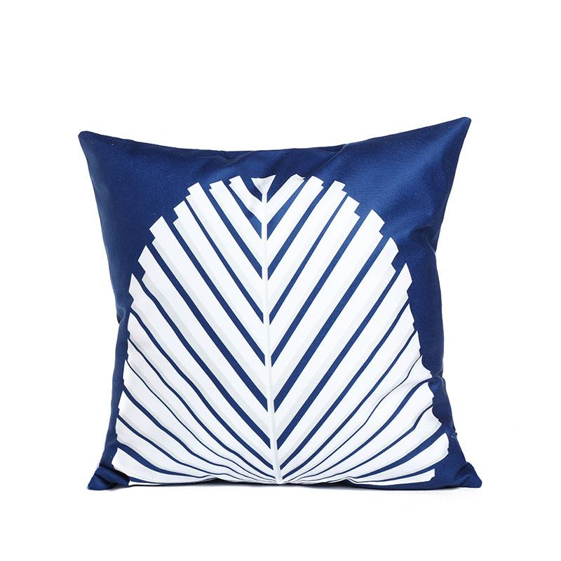 Letter Pillow, Simulated Silk Pillowcase, Sample Room, Sofa, Living Room Pillowcase, Office Lumbar Pillow, Modern and Simple