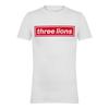 England Unisex Adult Three Lions Regular T-Shirt
