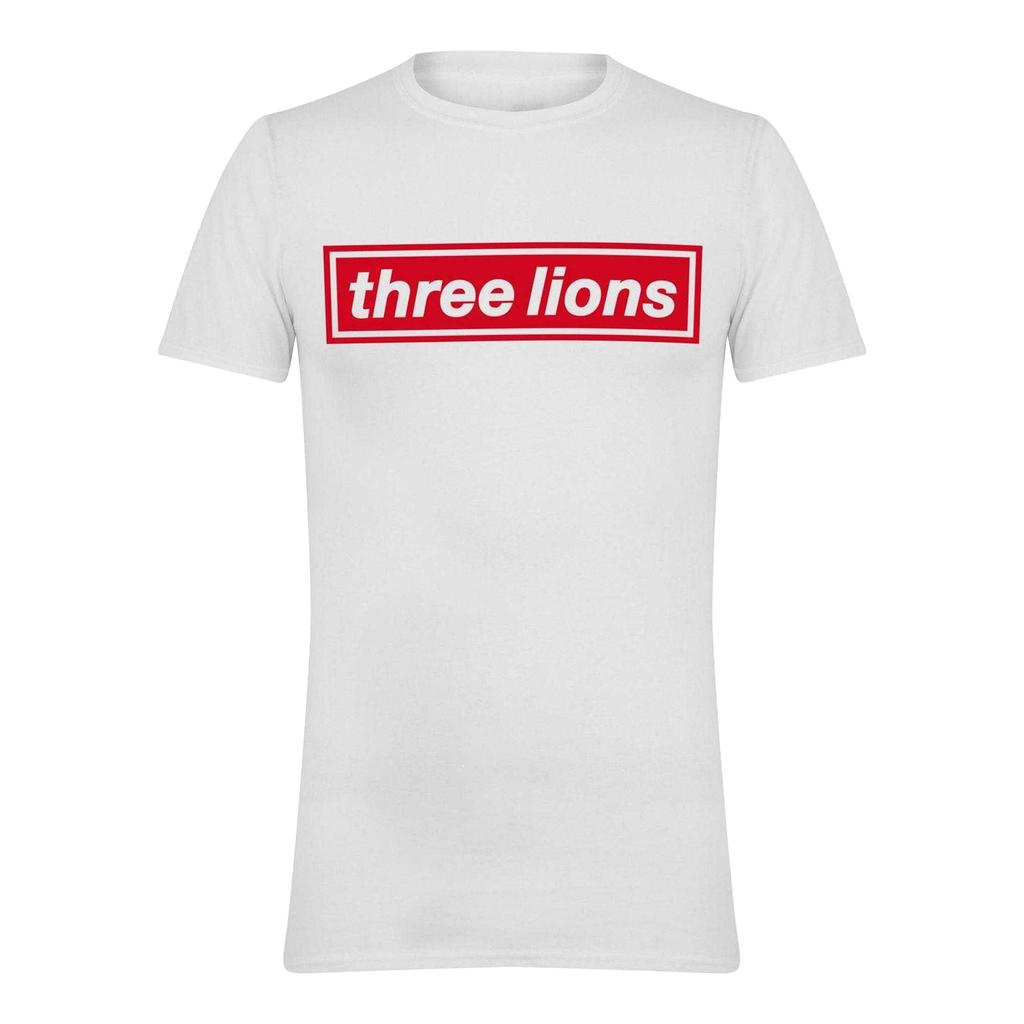 England Unisex Adult Three Lions Regular T-Shirt