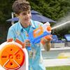 Hasbro Nerf Super Soaker Бластер для водных выстрелов Flip-Fill, 4 режима стрельбы, быстрое пополнение, емкость бака 887 мл, подходит для детей от 6 лет,