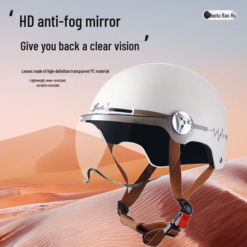 Унисекс полушлем BaoHu 610, сертифицированный 3C