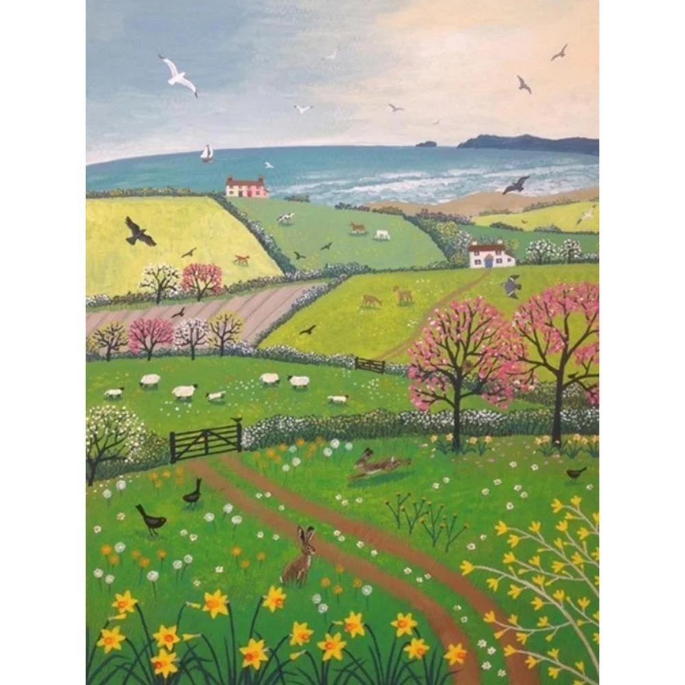 Алмазная картина Милая девушка Круглая алмазная живопись Ручная работа Феникс Животное Искусство Картина маслом Diy Алмазная мозаика Картина Украшение дома Рождественский подарок