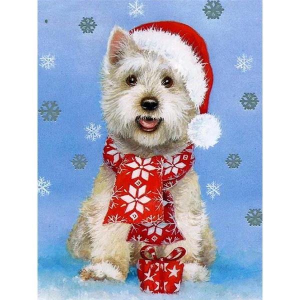 5D DIY Алмазная картина Набор Милый щенок Искусство Алмазная вышивка Стразы Украшения для дома