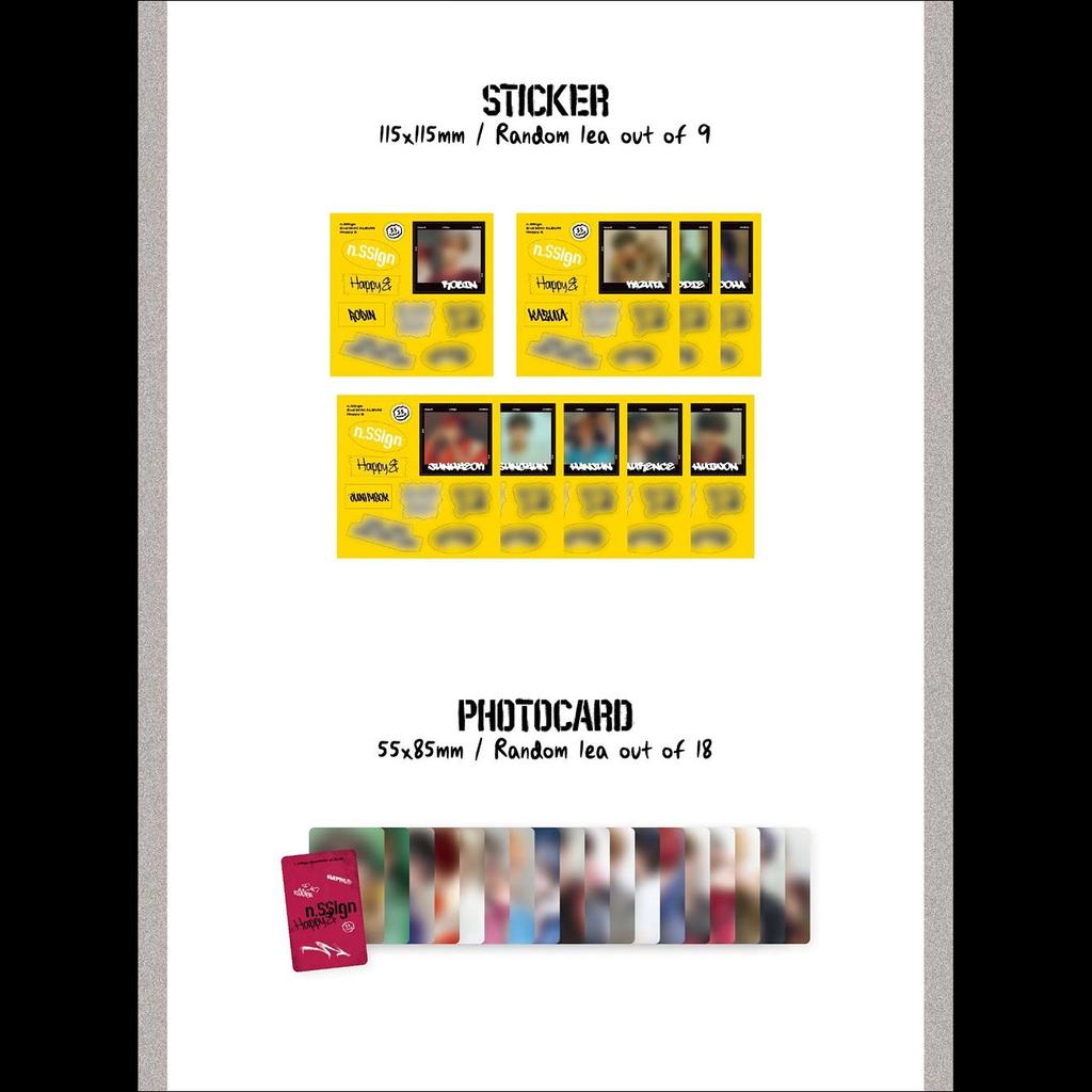 n.SSign 2-й МИНИ-АЛЬБОМ «Happy &» (Дигипак вер.)