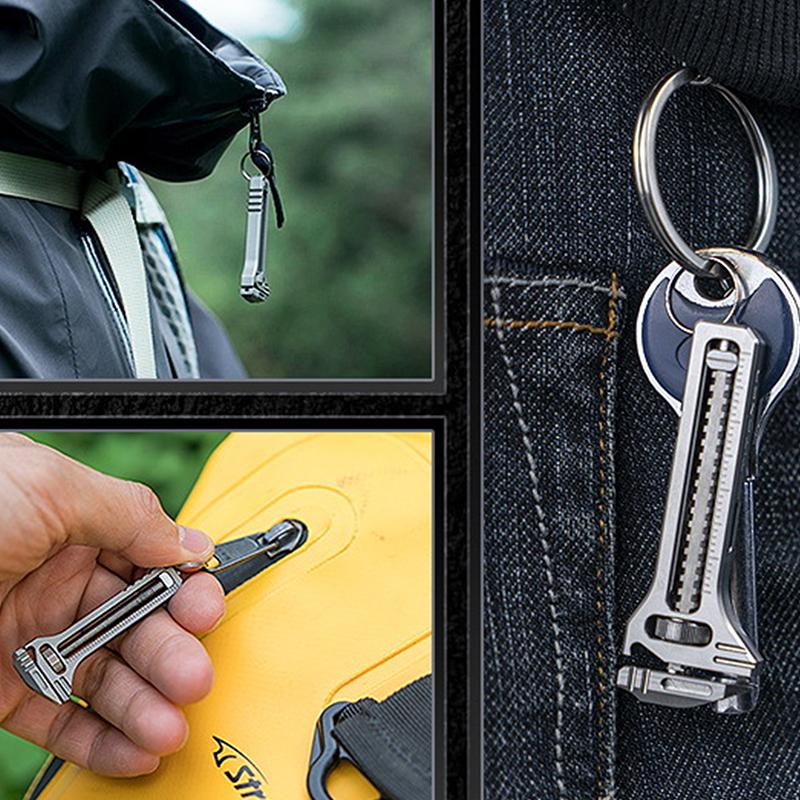 Edc Multi Tool Компактный портативный многофункциональный инструмент Брелок для ключей Карманный резак Отвертка Многофункциональный инструмент Набор для выживания в походе